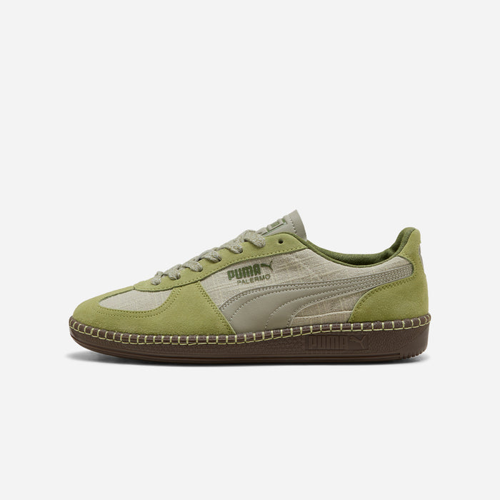 Giày Sneaker Nam Puma Palermo Straw - Xanh Lá - Supersports Vietnam
