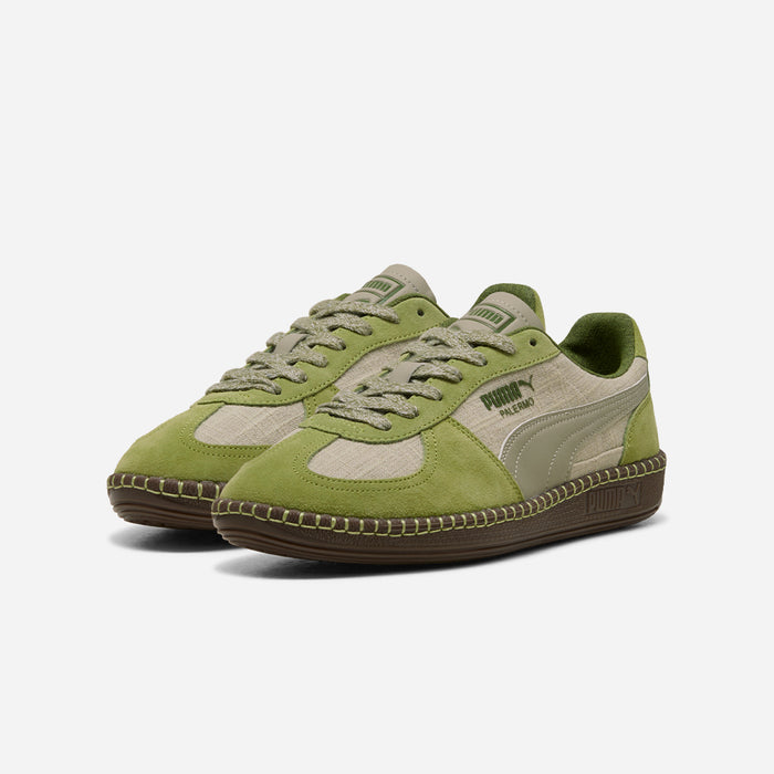 Giày Sneaker Nam Puma Palermo Straw - Xanh Lá - Supersports Vietnam