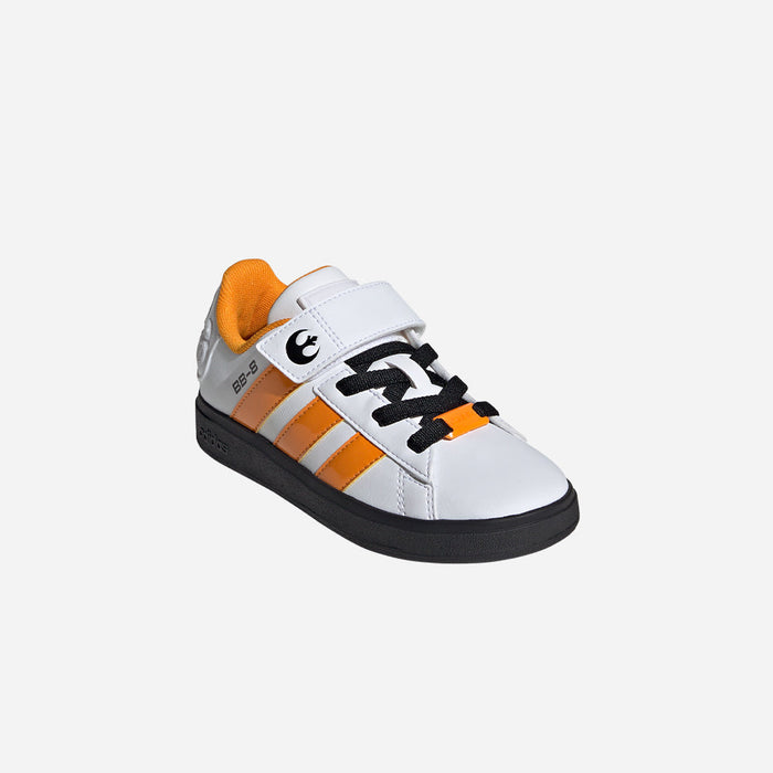 Giày Sneaker Trẻ Em Adidas Droids Grand Court 2.0 El C - Trắng - Supersports Vietnam