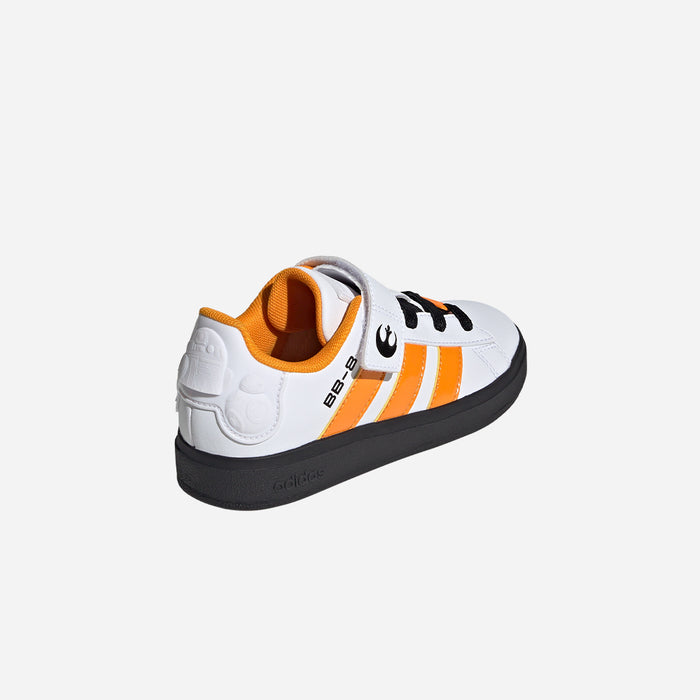 Giày Sneaker Trẻ Em Adidas Droids Grand Court 2.0 El C - Trắng - Supersports Vietnam