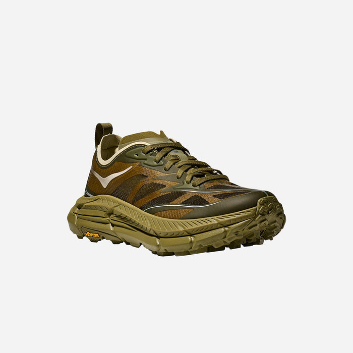 Giày Sneaker Unisex HOKA Mafate Speed 4 Lite - Xanh Quân Đội - Supersports Vietnam