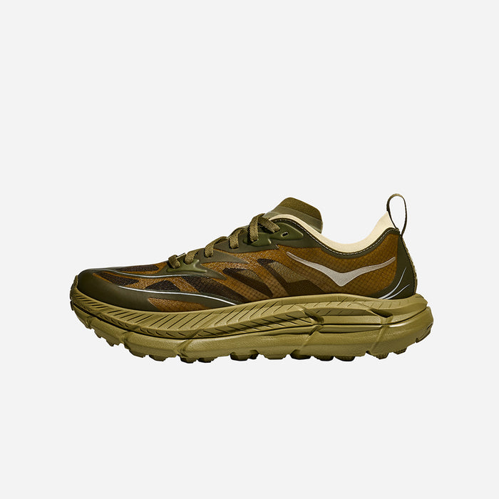 Giày Sneaker Unisex HOKA Mafate Speed 4 Lite - Xanh Quân Đội - Supersports Vietnam