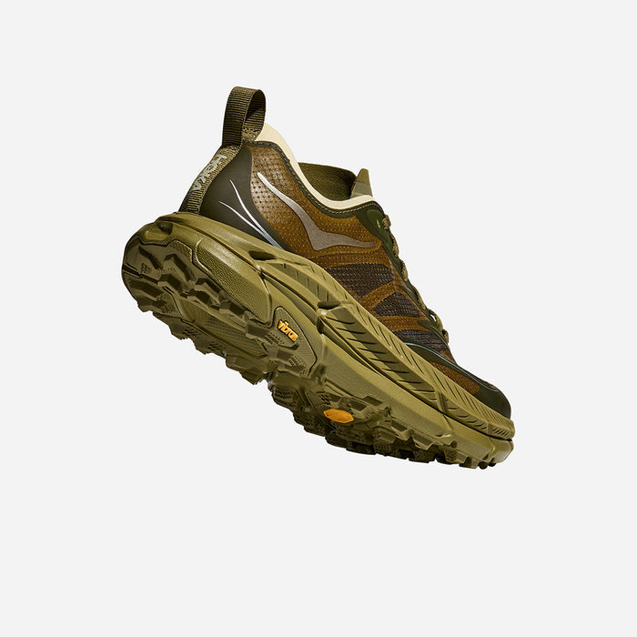 Giày Sneaker Unisex HOKA Mafate Speed 4 Lite - Xanh Quân Đội - Supersports Vietnam