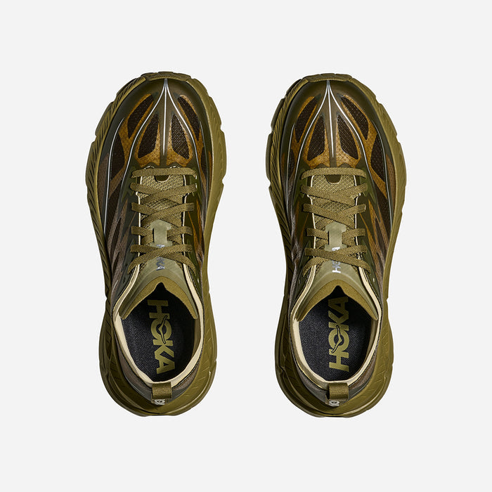 Giày Sneaker Unisex HOKA Mafate Speed 4 Lite - Xanh Quân Đội - Supersports Vietnam