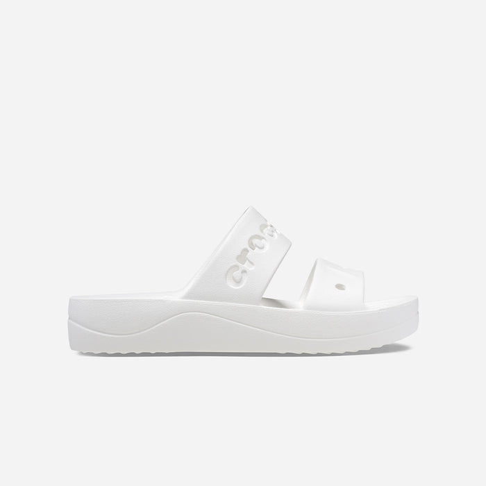 Giày Xăng Đan Nữ Crocs Baya Platform - Trắng - Supersports Vietnam