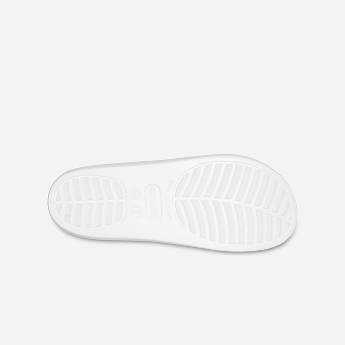 Giày Xăng Đan Nữ Crocs Baya Platform - Trắng - Supersports Vietnam