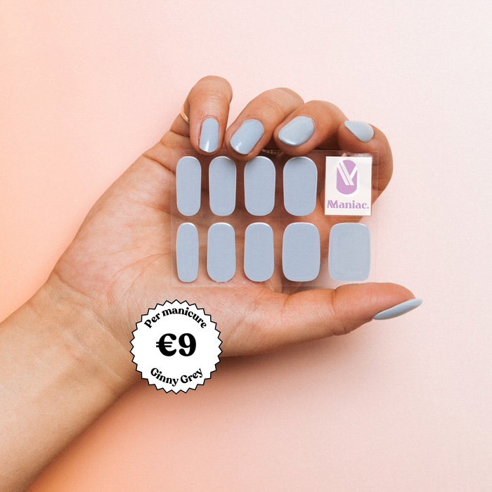 Ginny Grey - Maniac gel nail stickers