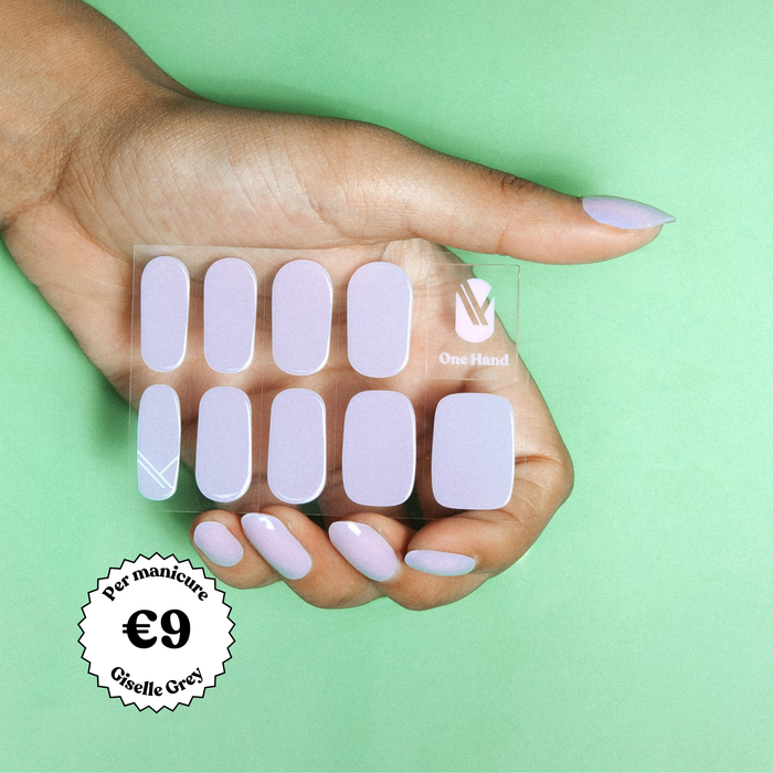 Giselle Grey - Maniac gel nail stickers