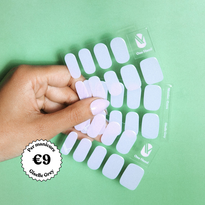 Giselle Grey - Maniac gel nail stickers