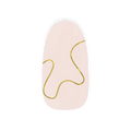 Gold line maniac nails gelstickers nail art hand