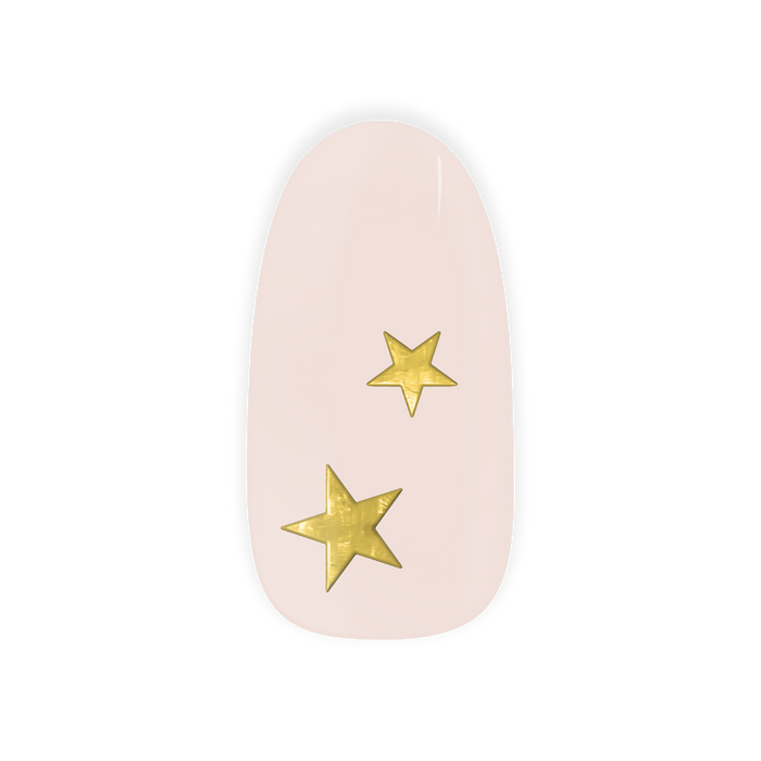 Golden star Anouk Nijs maniac gelstickers hand
