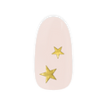 Golden star Anouk Nijs maniac gelstickers hand