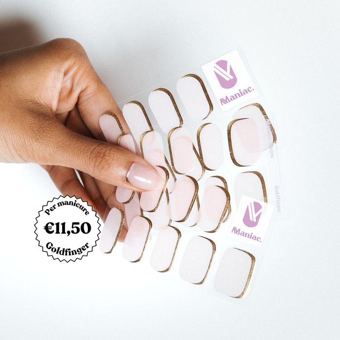 Goldfinger by Anouk Nijs - Maniac gel nail stickers