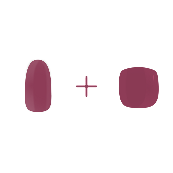 Grape - Mani+Pedi - Maniac gel nail stickers