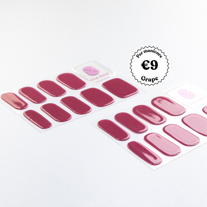 Grape by Nicole Huisman - Maniac gel nail stickers