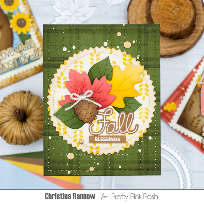 Happy Fall Coordinating Dies