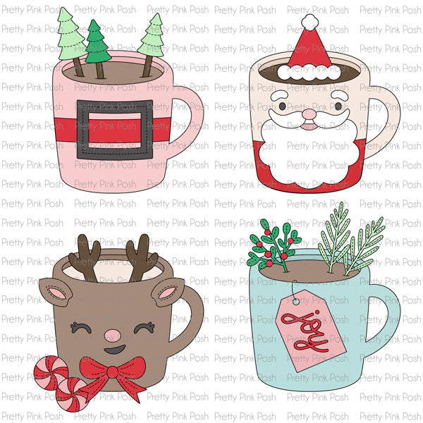 Holiday Mug Additions Dies