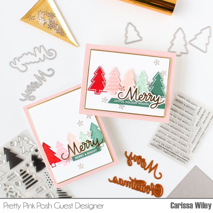 Holiday Trees Coordinating Dies