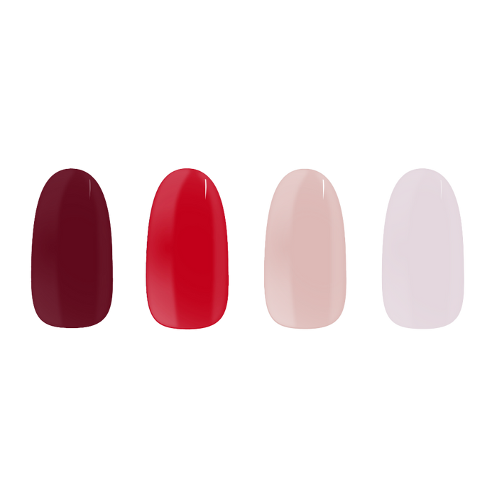 i'm ready bundle rood beige maniac nails stickers