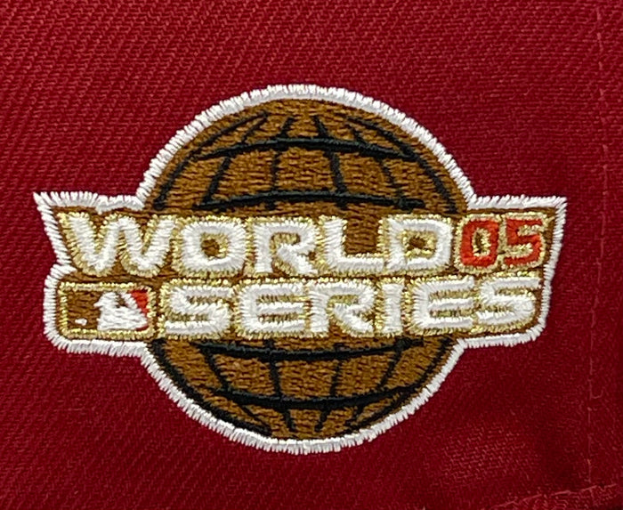 HOUSTON ASTROS (CARDINAL) (2005 WORLDSERIES) NEW ERA 59FIFTY FITTED