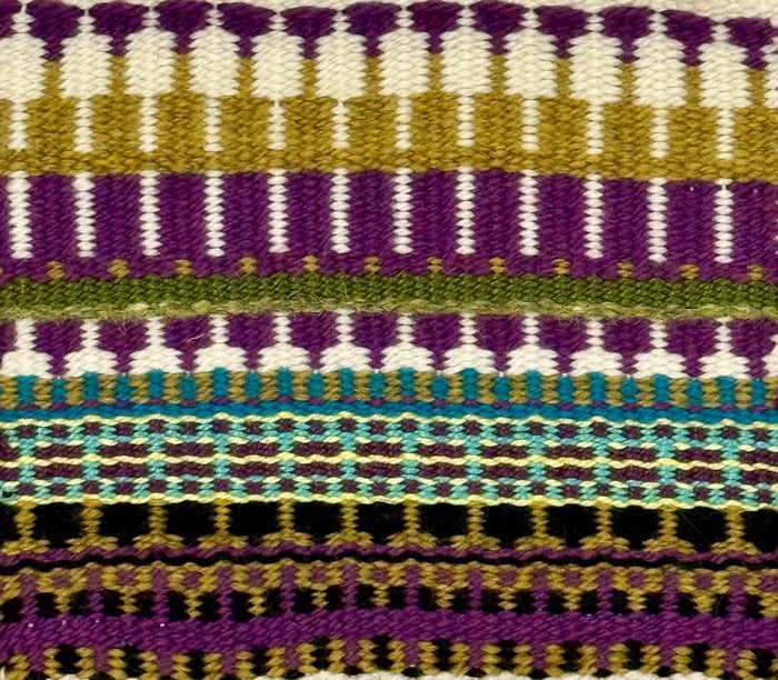Krokbragd Weaving on a Rigid Heddle Loom