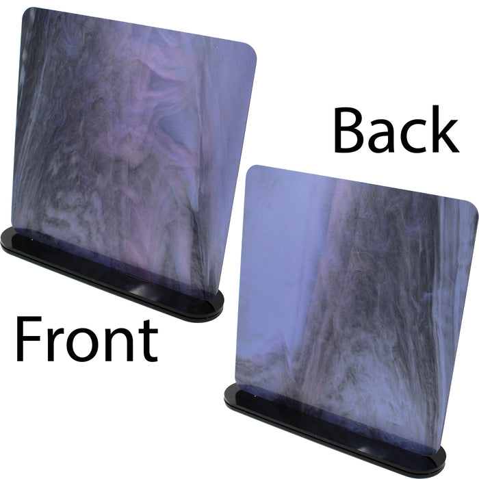 Indigo Amethyst Purple Colorwave Acrylic Back Front