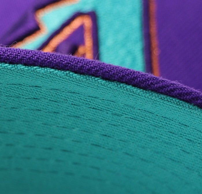 KIDS - ARIZONA DIAMONDBACKS (1998 INAUGUAL SEASON) NEW ERA 59FIFTY FITTED(TEAL UNDER VISOR)
