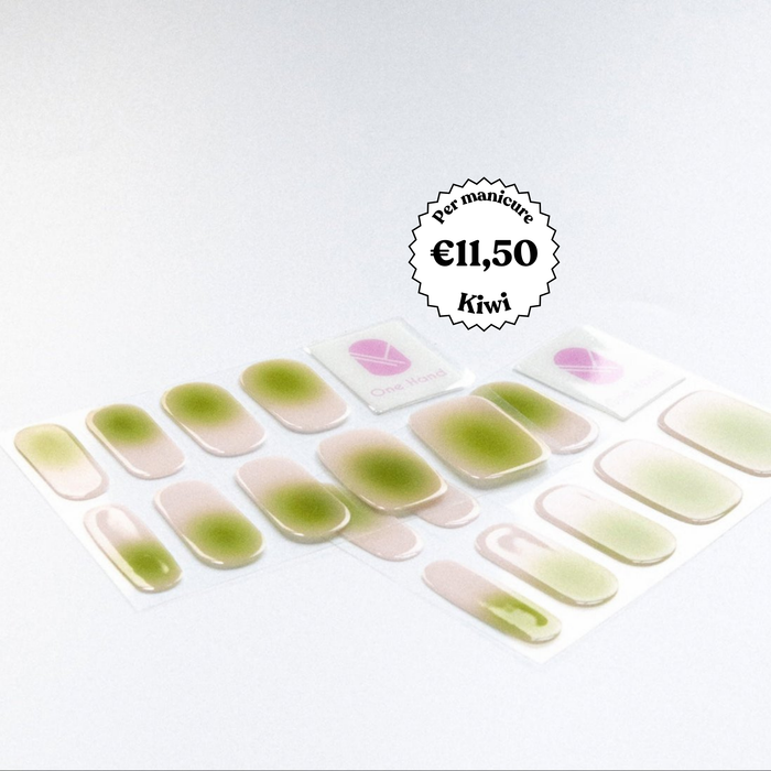 Kiwi by Nicole Huisman - Maniac gel nail stickers