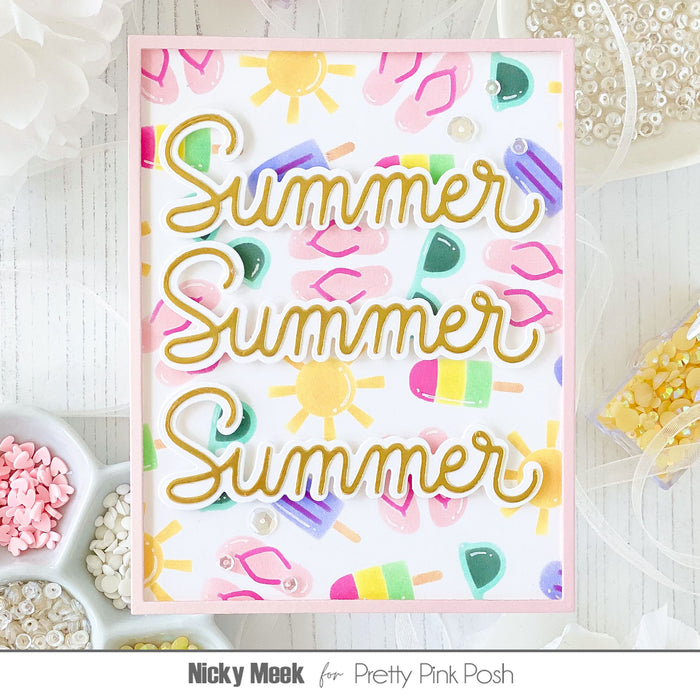 Large Summer Shadow Dies