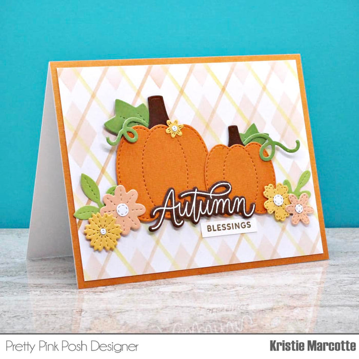 Layered Argyle Stencils (3 Pack)