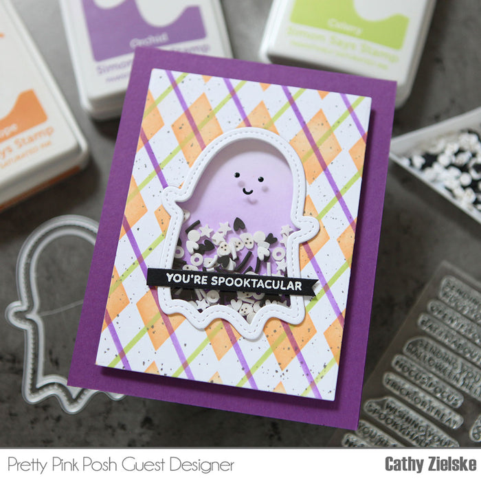 Layered Argyle Stencils (3 Pack)