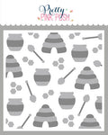 Layered Bee Additions Stencils (2 Pack)