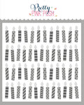 Layered Candles Stencils (3 Pack)