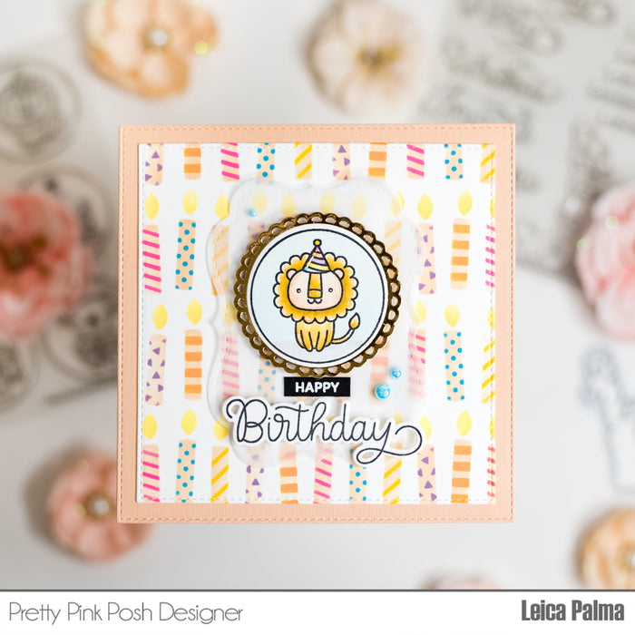 Layered Candles Stencils (3 Pack)
