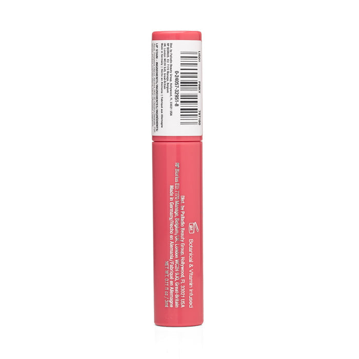 lis01-pinky-back: Back view of Palladio Lip Stain Marker in shade LIS01 Pinky.