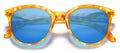 color Blonde Tortoise Aqua