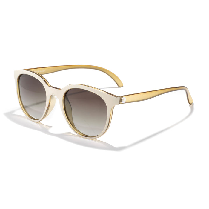 white sunglasses on a white background