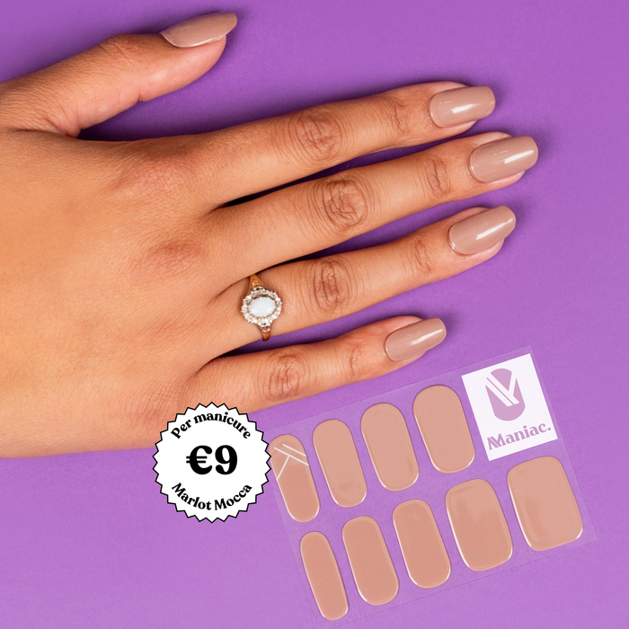 Marlot Mocca - Maniac gel nail stickers