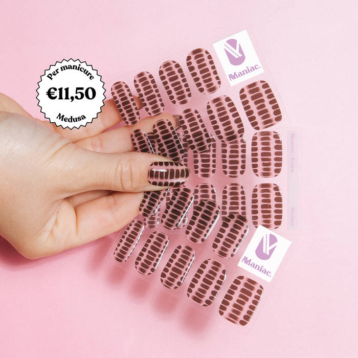 Medusa by Cosmopolitan - Maniac gel nail stickers