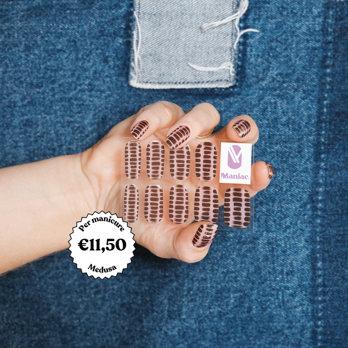 Medusa by Cosmopolitan - Maniac gel nail stickers