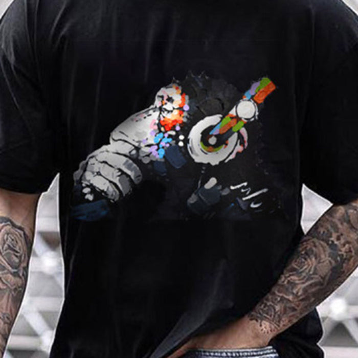 Men'S Fashion Printed Casual Men'S T-Shirt