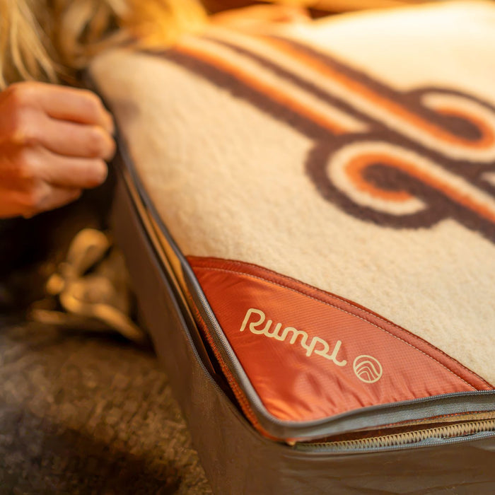 Rumpl Merino Softwool Throw Blanket - Natural Cream Twist Merino Softwool Throw Blanket - Natural Cream Twist | Rumpl Blankets For Everywhere Merino SoftWool