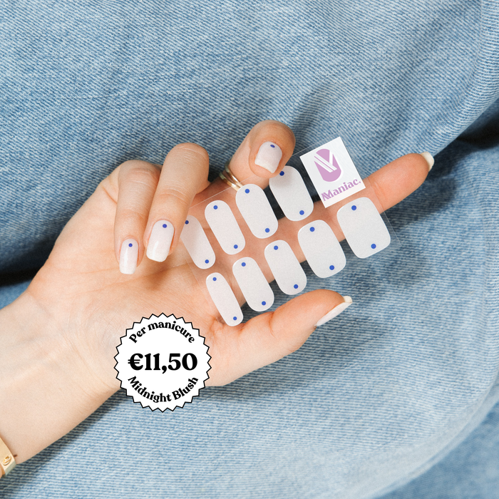 Midnight Blush by JAN - Maniac gel nail stickers