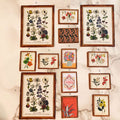 Miniature Framed Poster Prints 1:12 Scale Dollhouse Art - Country Style