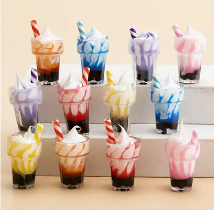 Miniature Ice cream parfaits