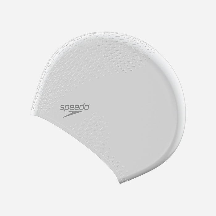 Mũ Bơi Người Lớn Speedo Bubble Active + - Trắng - Supersports Vietnam