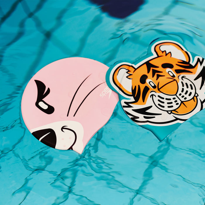 Mũ Bơi Trẻ Em Speedo Printed Character - Hồng - Supersports Vietnam