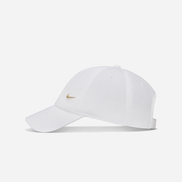 Mũ Lưỡi Trai Nike Dri-Fit Club Unstructured Metal Swoosh - Trắng - Supersports Vietnam