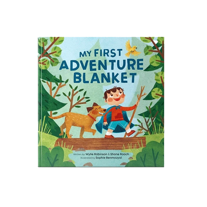 Rumpl My First Adventure Blanket Book My First Adventure Blanket - a kid's book by Rumpl Book