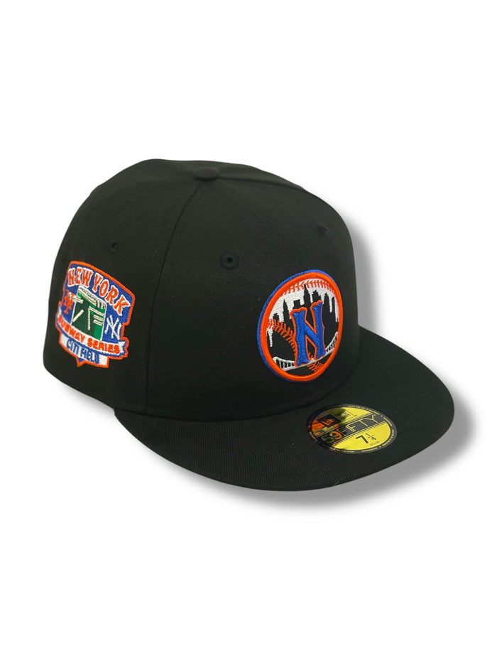 NEW YORK METS (BLACK) SUBWAY SERIES "CITI FIELD" NEW ERA 59FIFTY FITTED